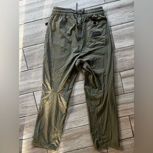 Bearded Goat joggers/runners size small green